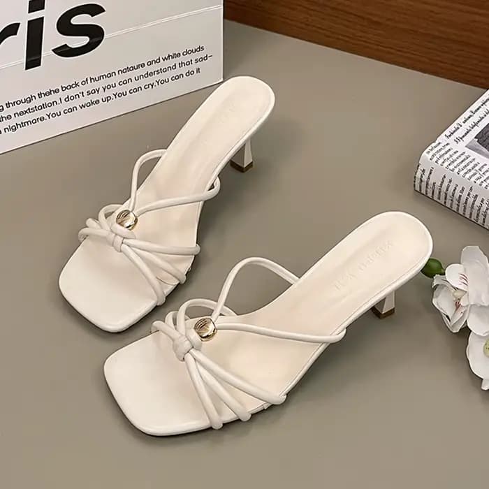 Chaussures à talons hauts pour femmes, sandales élégantes, chaussures à talons tendance, chaussures