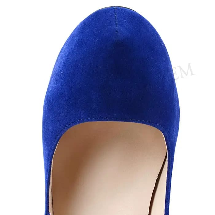 LAIGZEM-Escarpins à talons hauts pour femmes, sandales en faux daim, chaussures de soirée, grande ta