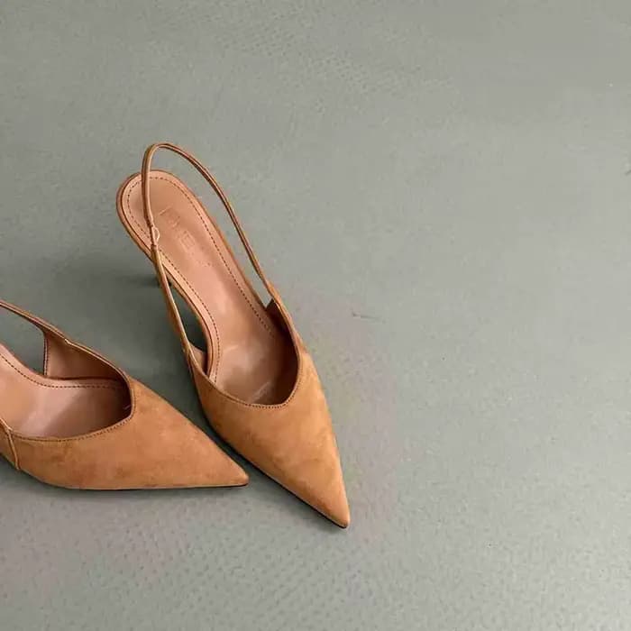 Sandales d'été 2026 à talons hauts léopard pour femme, chaussures à bout pointu tendance, style banq