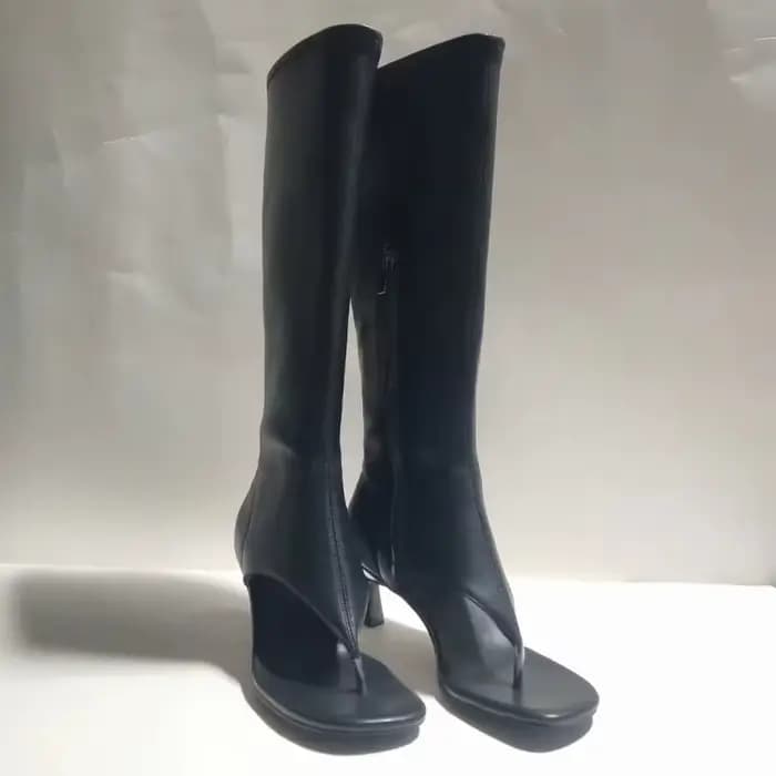 Mode personnalisée pour femmes européennes et américaines avec élasticité à talons hauts et Cliponte