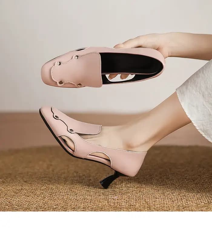 Zapatos De Mujer talons aiguilles bout carré robe chaussures De mariage mariée bal travail bureau pompes femmes