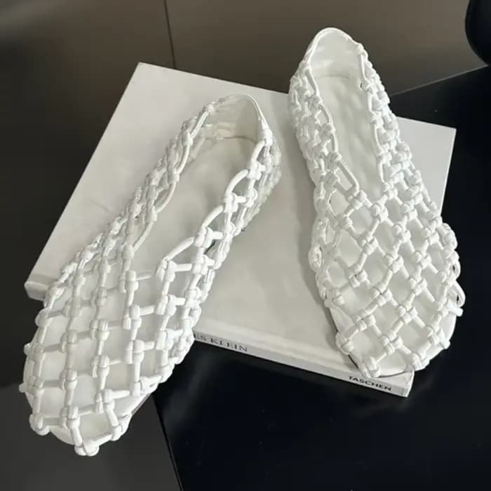 Sandales plates De styliste De marque De luxe pour femmes