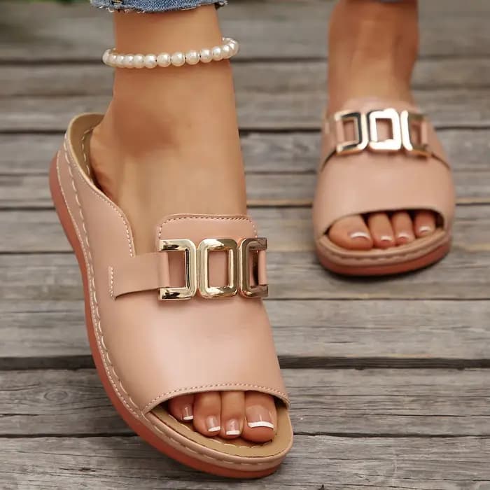 2025 été femmes sandales à talons compensés chaussures à talons ouverts décontractées léger confortable pantoufles de sport sandales de créateur de mode diapositives