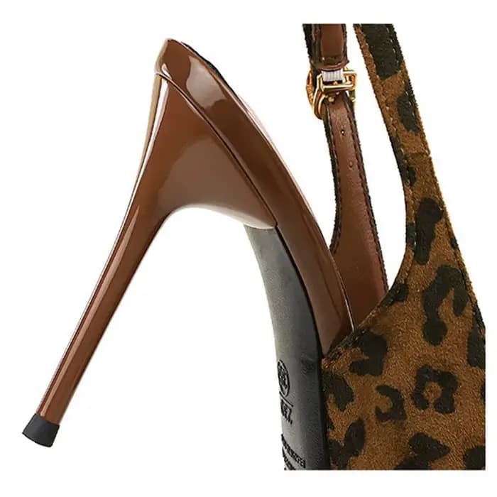 BIGTREE printemps mode creux femmes pompes élégant boucle Slingbacks fête talons fins Femme chaussures Zapatos Mujer