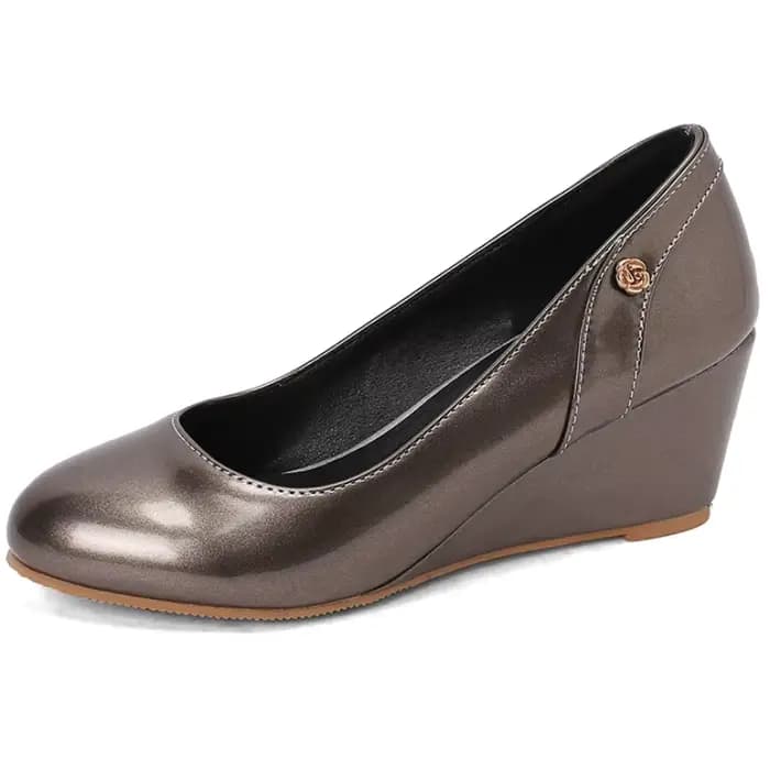 Chaussures classiques à talons compensés pour femmes