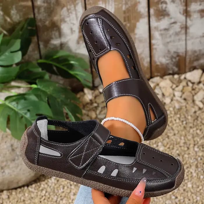 Sandales d'été à bout fermé pour femmes
