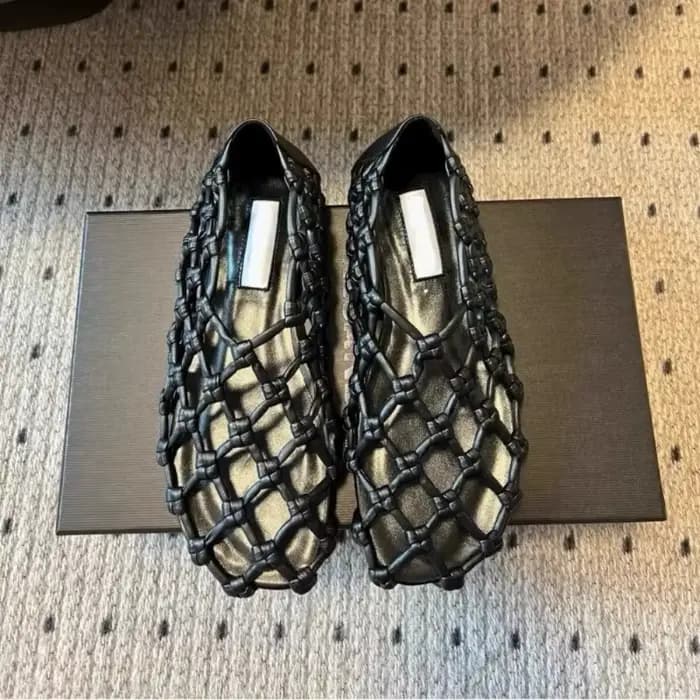 Sandales plates de luxe de marque pour femme