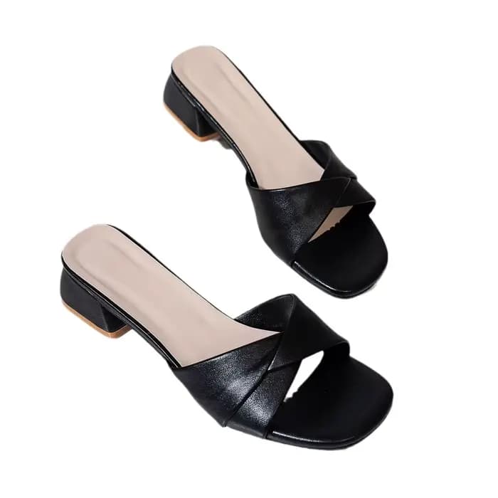 Sandales à talons épais pour femmes