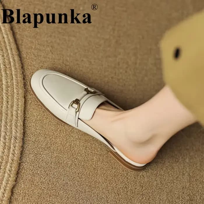 Blapunka-Mocassins en Cuir de Vache group pour Femme