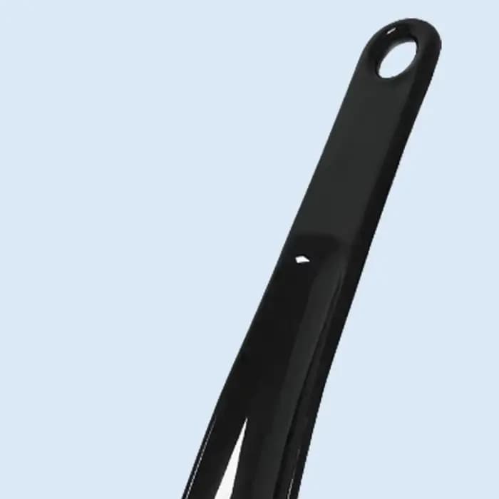 Chausse-pied en plastique léger avec aide au corne à chaussures de voyage pour hommes femmes-enfants accessoires d'aide portables pour les personnes âgées