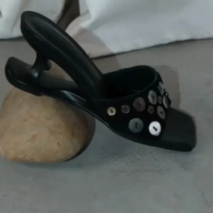 Chaussures à double talon pour femmes
