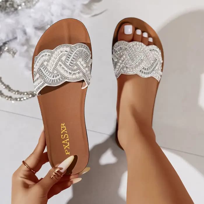 Sandales en perles PXASXR pour femmes