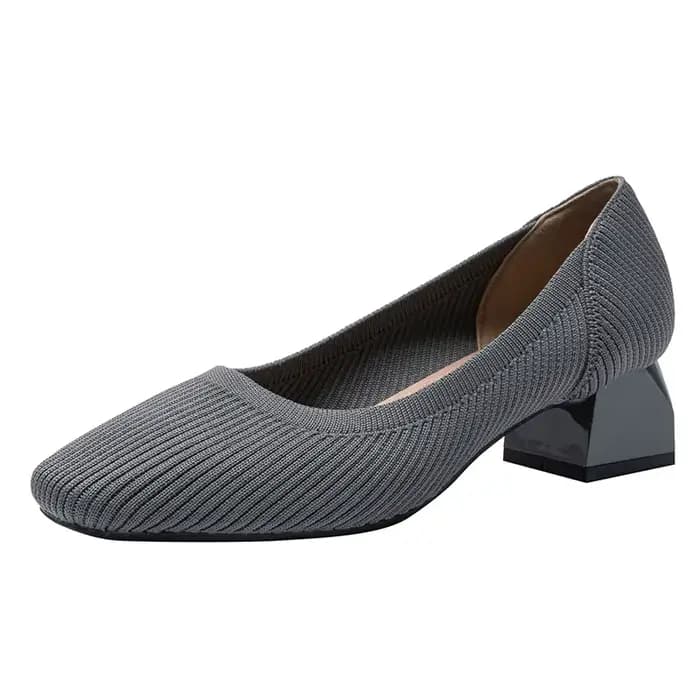 Chaussures décontractées à talons carrés pour femmes