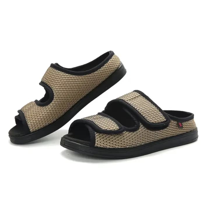 Chaussures confortables et respirantes à enfiler pour pieds larges