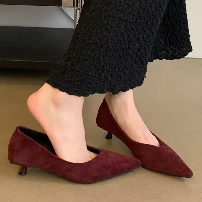 Chaussures de bureau imprimé léopard pour femmes