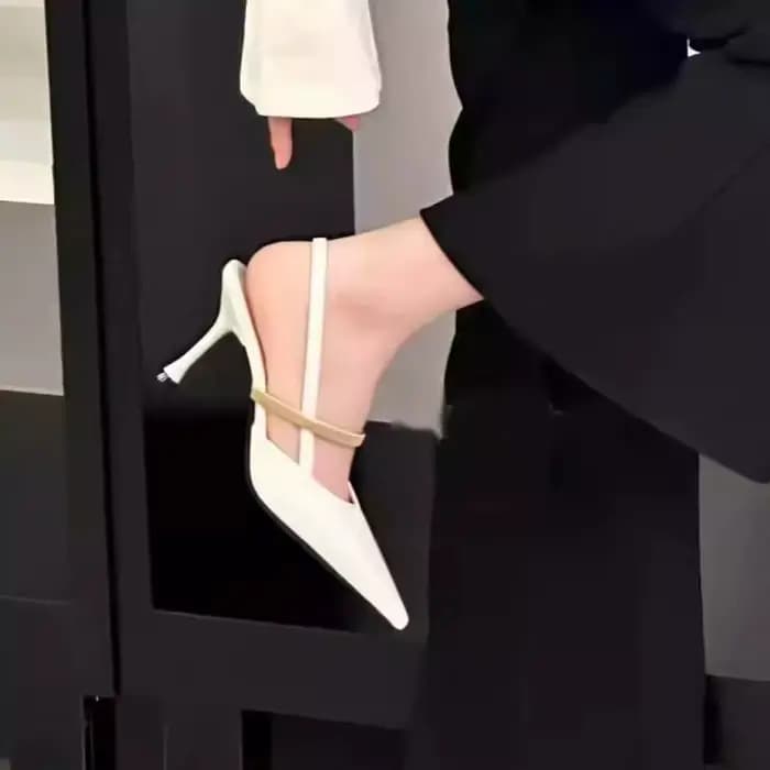 Nouvelles Escarpins Élégants Style Français à Talons Fins pour l'Été – Chaussures Décontractées et de Ville