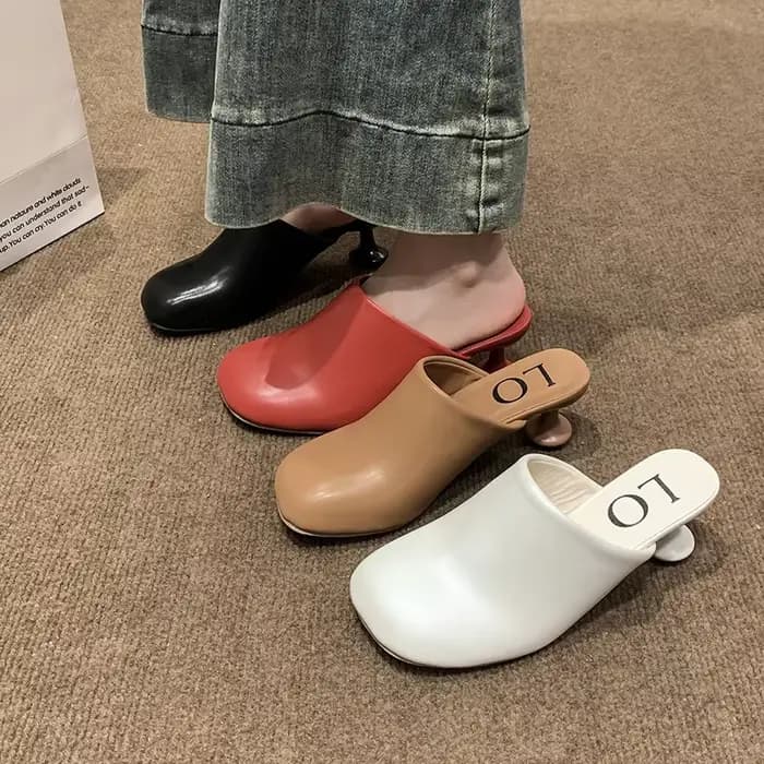 Élégant talons hauts pantoufles concepteur femmes sandales mode Mules chaussures 2025 pompes robe tongs fête Sandalias De Mujer