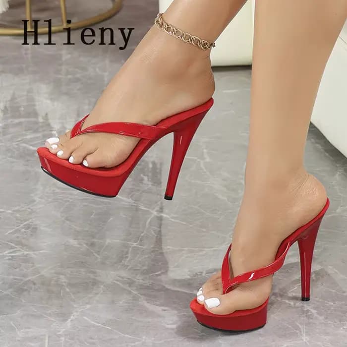 Hlieny Sandales à plateforme sexy pour femmes