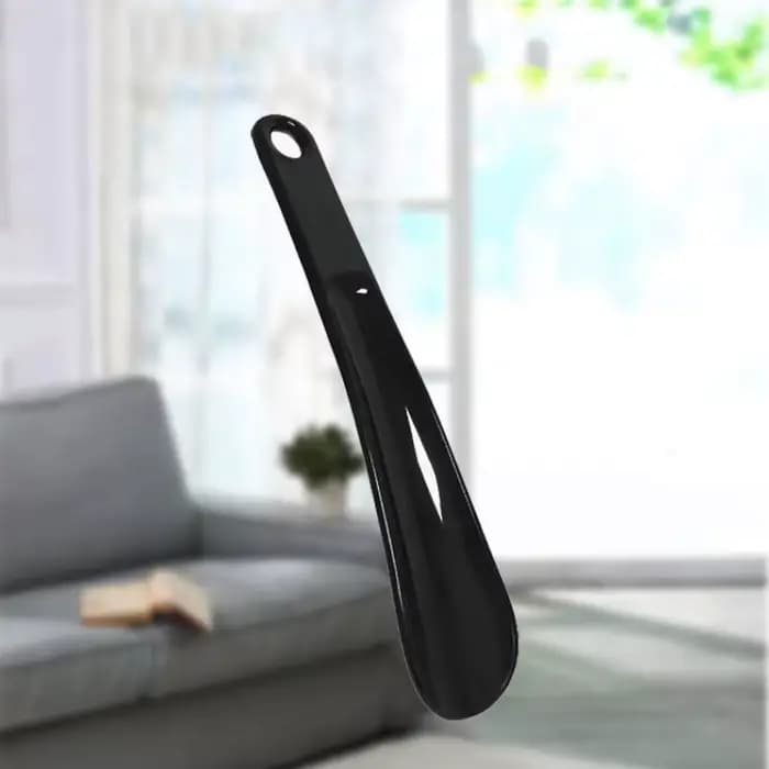 Chausse-pied en plastique léger avec aide au corne à chaussures de voyage pour hommes femmes-enfants accessoires d'aide portables pour les personnes âgées