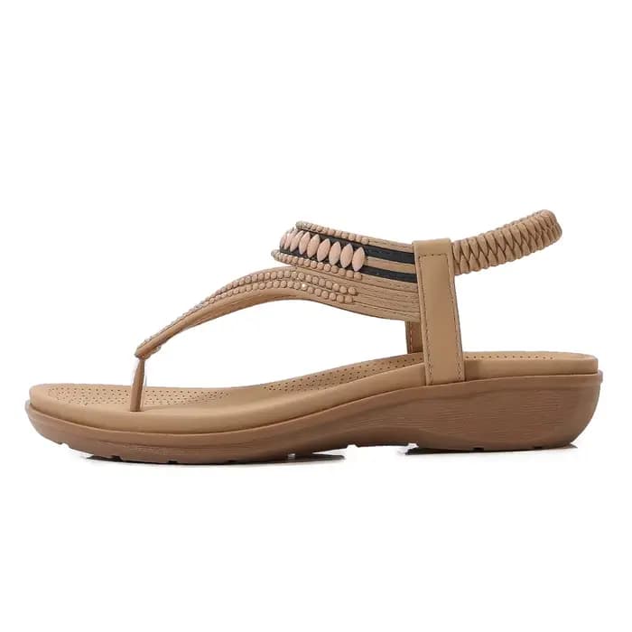 BEYARNEHigh qualité Vintage femmes sandales flambant neuf décontracté confortable femme appartements été