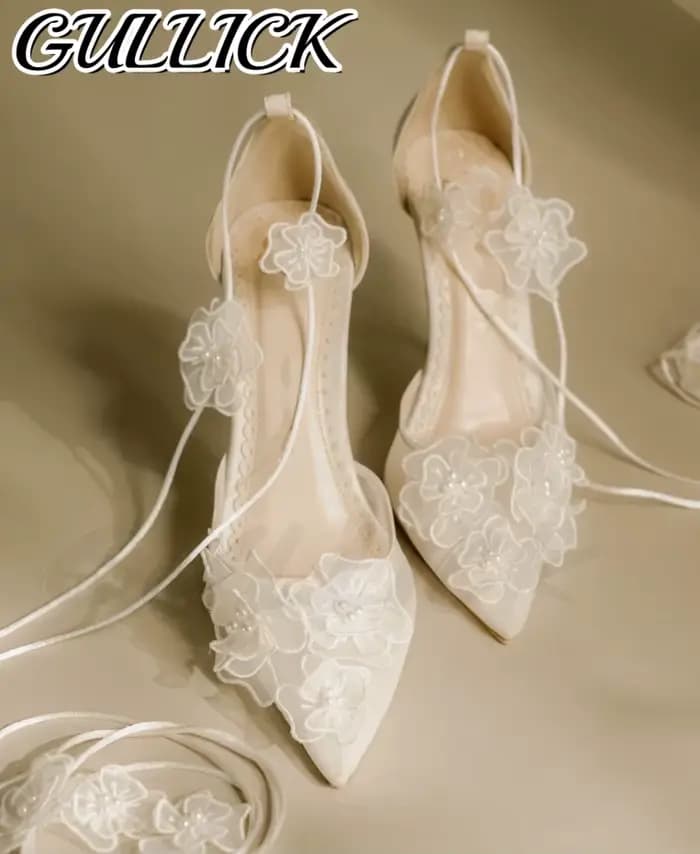 Sandales à talons en maille d'air pour femmes