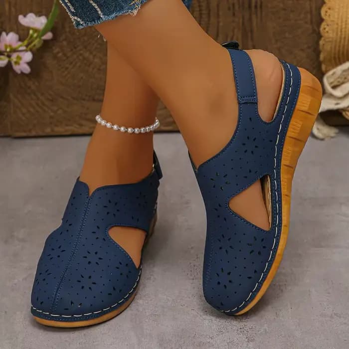 Nouvelles sandales compensées pour femmes 2026 – Design tendance encastré