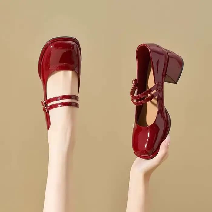  Chaussures de mariage Vintage à bout carré pour femmes