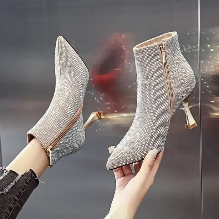 Chaussures Courtes à Talons Très Hauts pour Femme