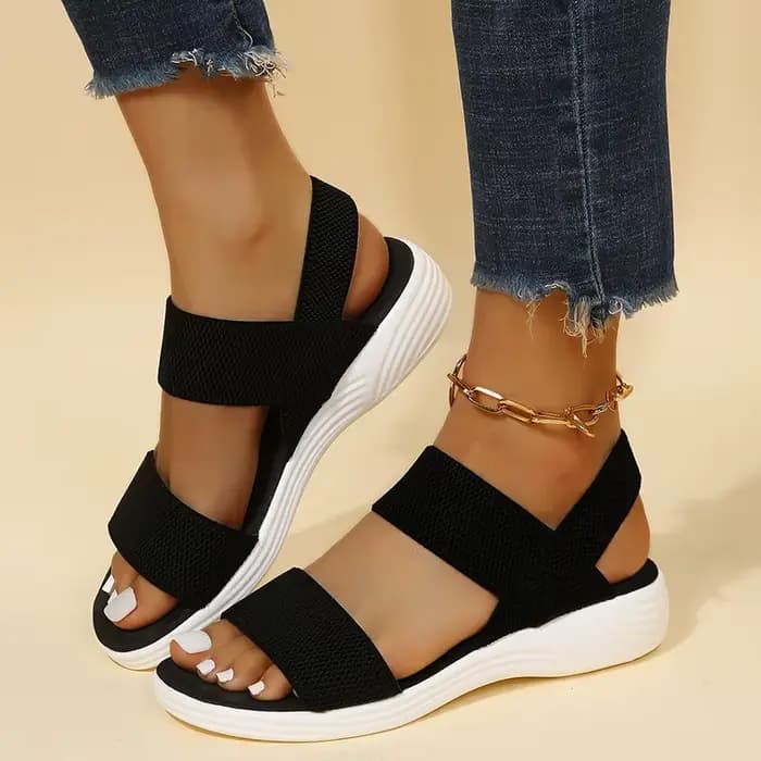 2025 nouvelles femmes sandales chaussures à plate-forme compensée