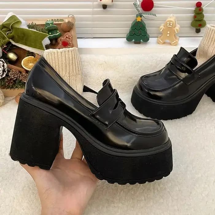 Chaussures Mary Janes à talons Super hauts pour femmes