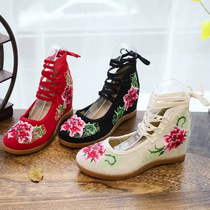 Veowalk-Escarpins Vintage Faits à la Main pour Femme