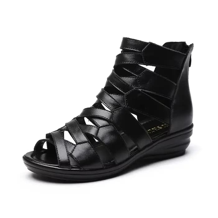GKTINOO gladiateur sandales à talons compensés femme été
