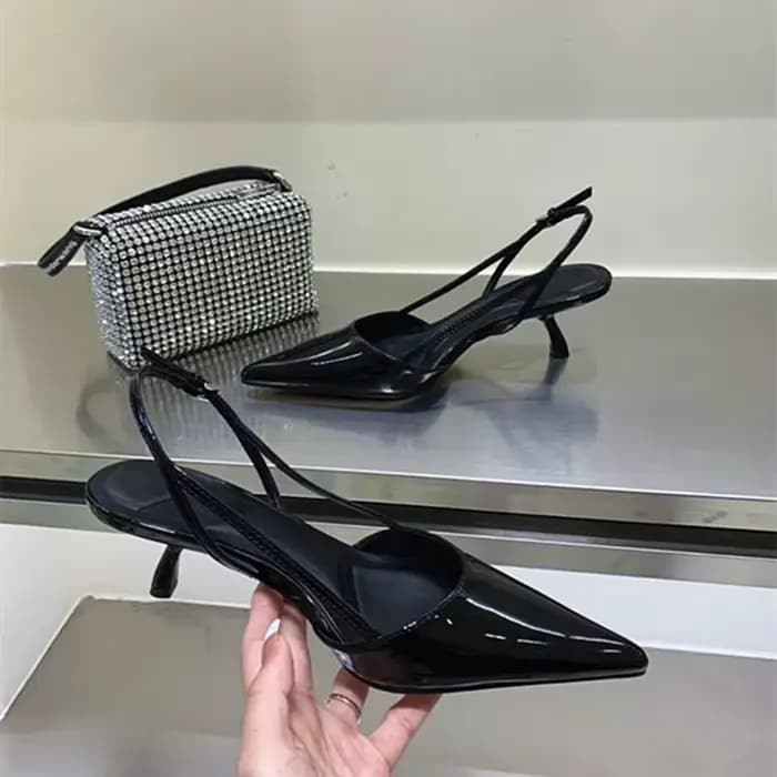 2025 nouvelles femmes talons hauts Slingback robe chaussures