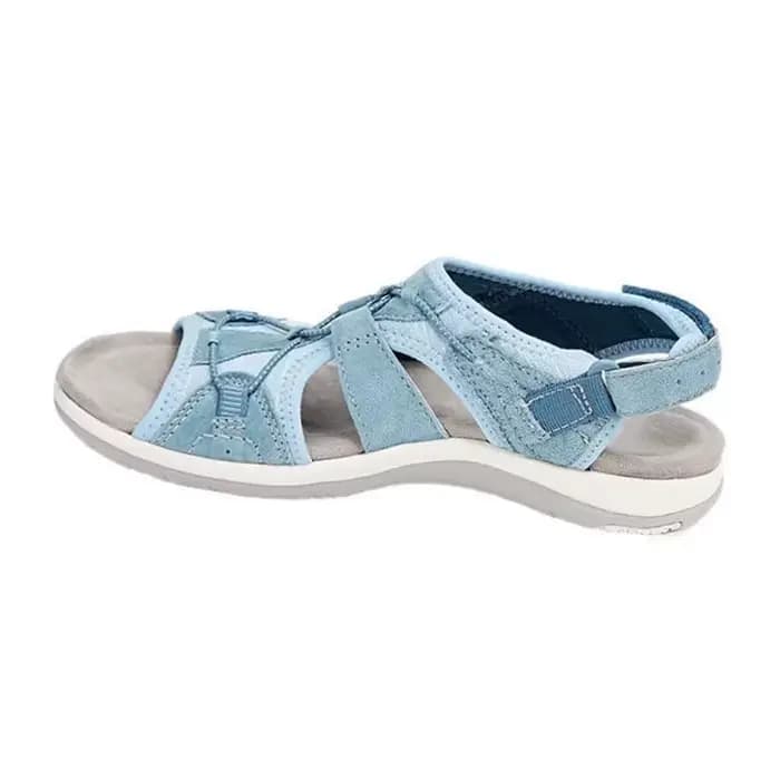 Femmes sandales mode chaussures d'été décontracté en plein air plage sandale confortable ouvert bout plat chaussures grande taille sandalias femininas