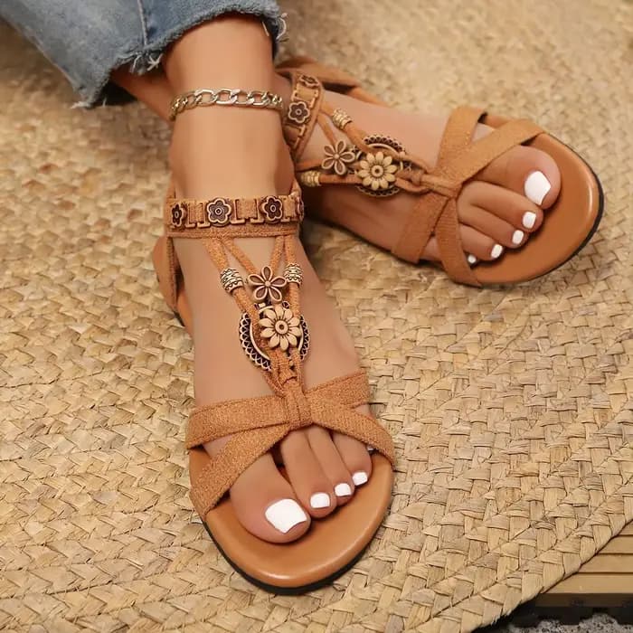 Sandales compensées pour femmes
