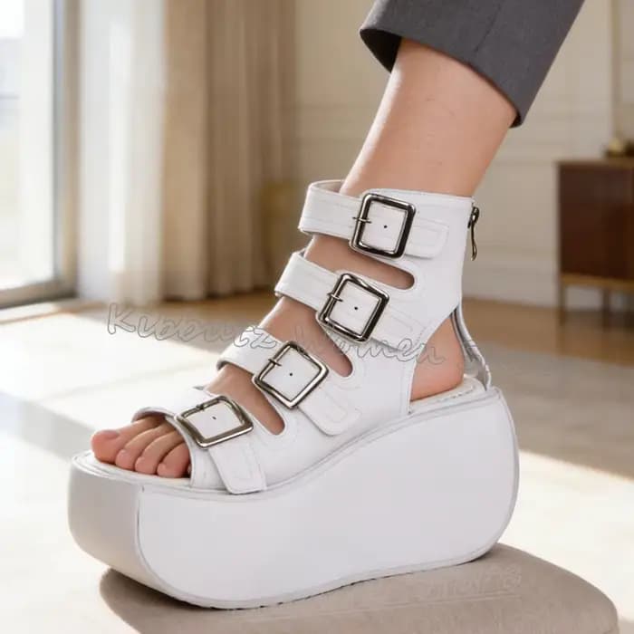 Sandales Rome à plateforme