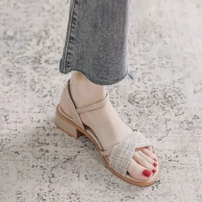 Sandales pour femmes été 2025 dames chaussures perle chaussures sandale H en offre Original chaussures décontractées luxe concepteur corée le meilleur