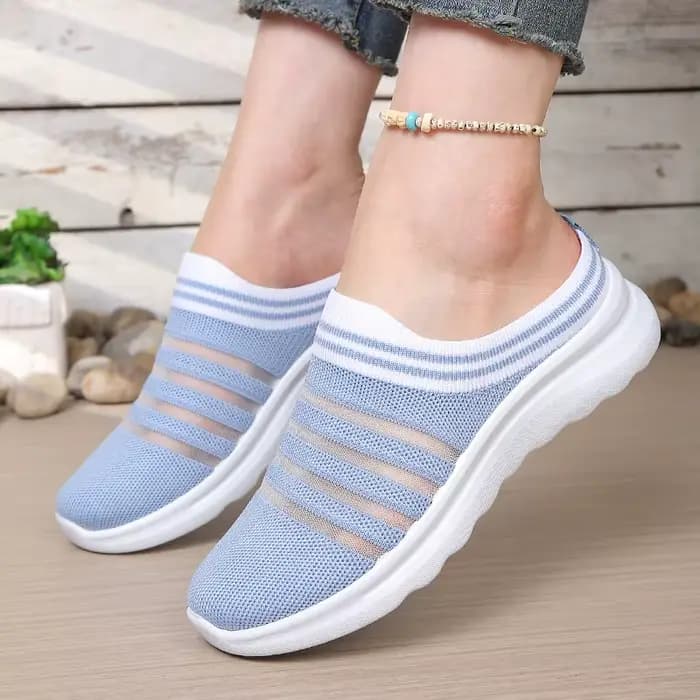Mules à enfiler sans talon pour femme
