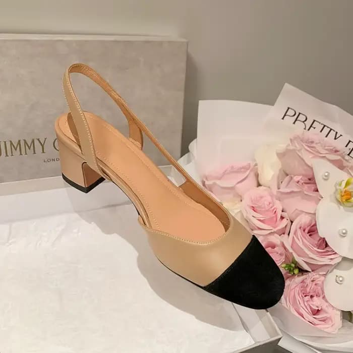Sandales d'été en cuir véritable pour femmes