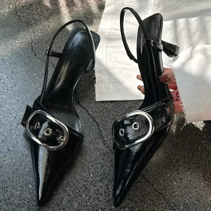 Escarpins à talons hauts pointus pour femmes