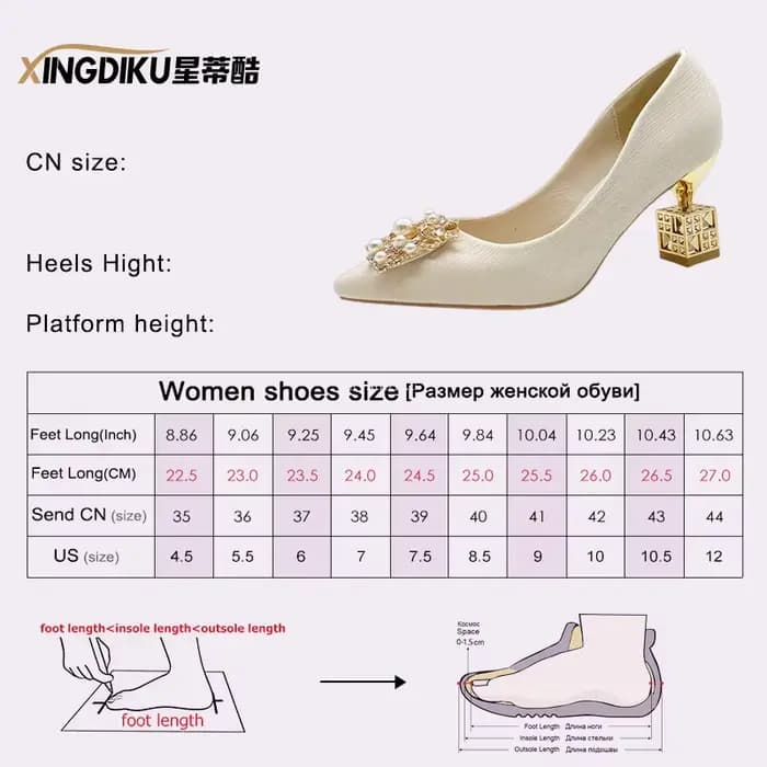 Automne nouvelles dames talons hauts bout pointu en forme de talon haut 5 cm et 7 cm chaussures de mariage boucle carrée voyage Banquet chaussure talons hauts