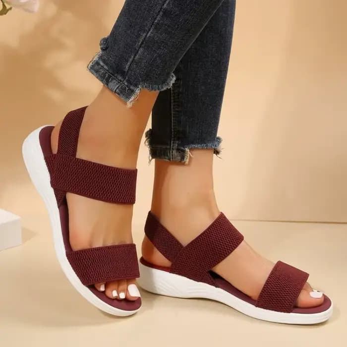 2025 nouvelles femmes sandales chaussures à plate-forme compensée