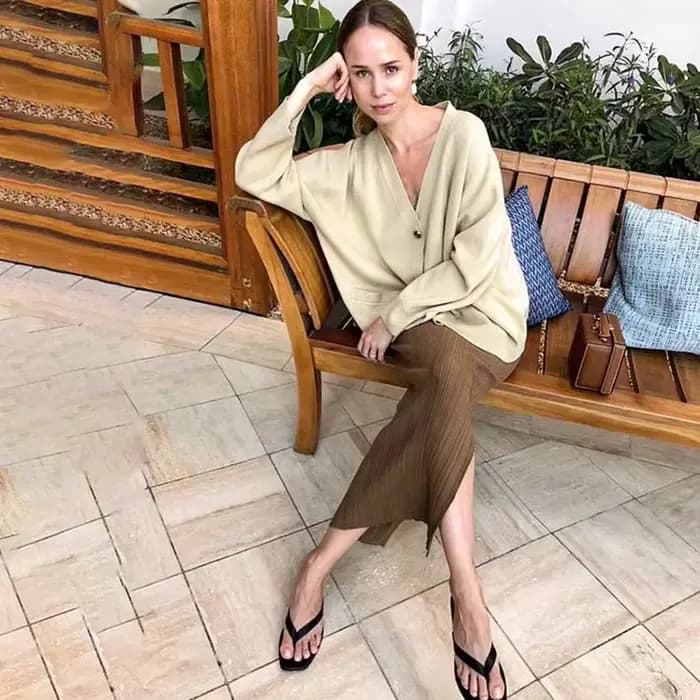 Élégantes Sandales à Talon Chat pour Femmes 2026 Nouvelle Mode Extérieure Confortables en Cuir pour Dames