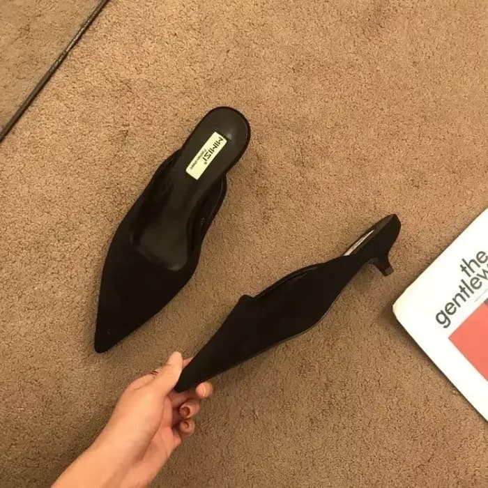 Mules à bout pointu pour femmes