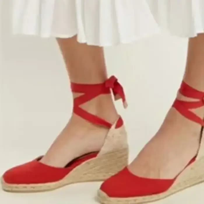 Sandales compensées confortables pour femmes