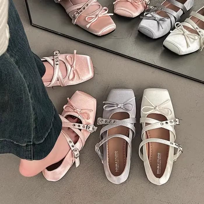 Mary Jane chaussures pour femmes 2025 été nouvelle mode sandales tête carrée