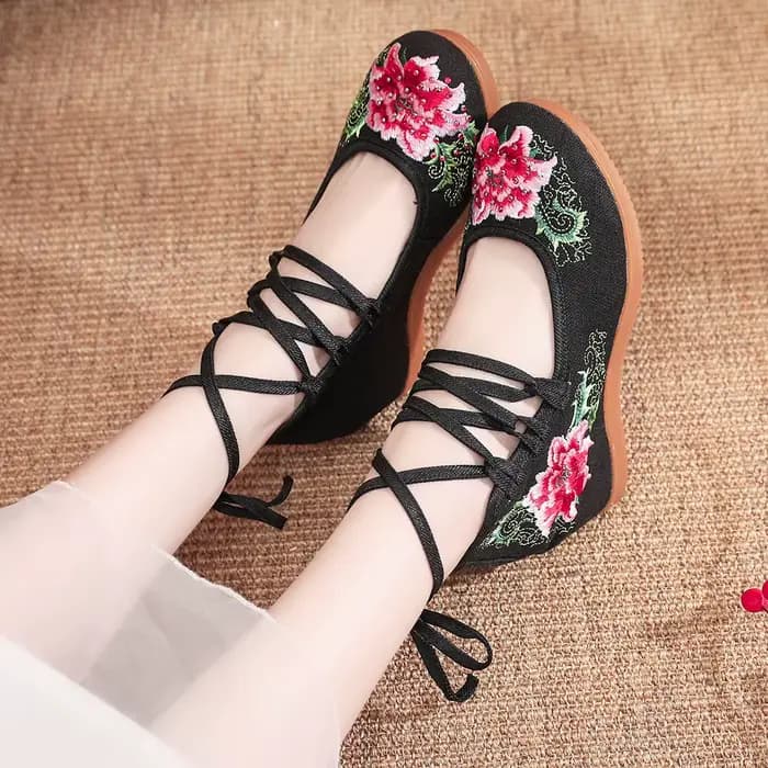 Veowalk-Escarpins Vintage Faits à la Main pour Femme