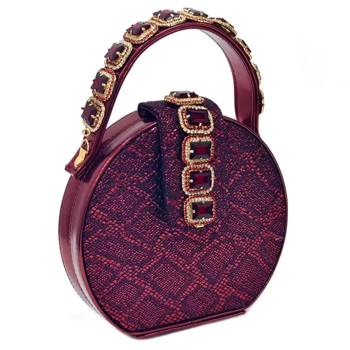 Ensemble de chaussures et sacs à talons hauts pointus en biscuits pour femmes