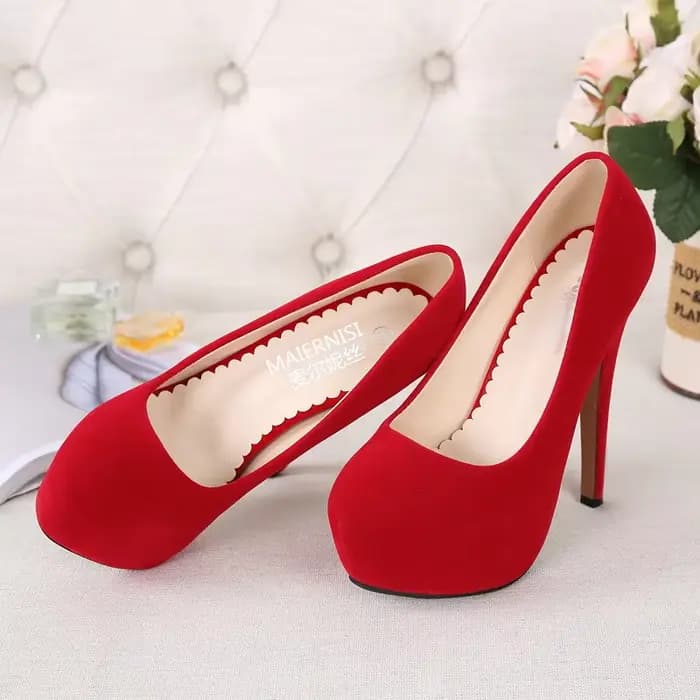 Maogu-Escarpins de luxe à talons aiguilles pour femme