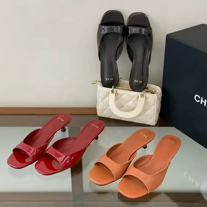 Sandales Femme 2026 Nouvelles Tongs d'Été à Talons Fins et Bas